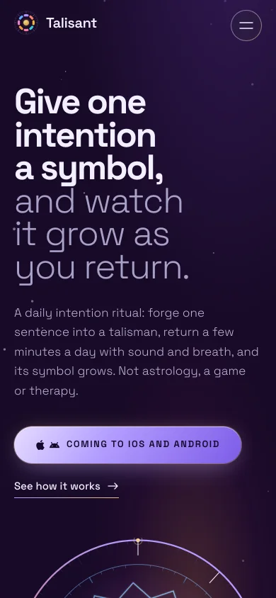 Talisant on a phone